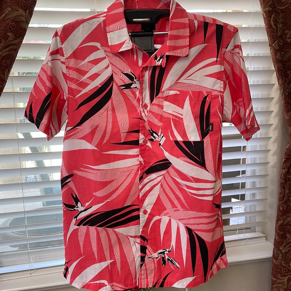 Vans Button Down Shirt Size Small